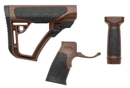 Daniel Defense Collapsible Buttstock and Grip Set Mil-Spec Receiver Extension AR-15