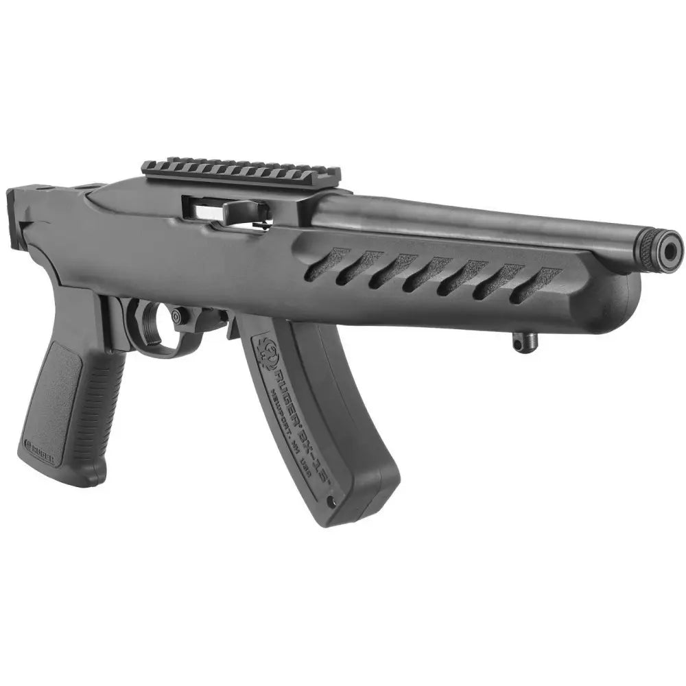 RUGER 22 CHARGER 22LR PSTL 8" BLK/BLK 15RD