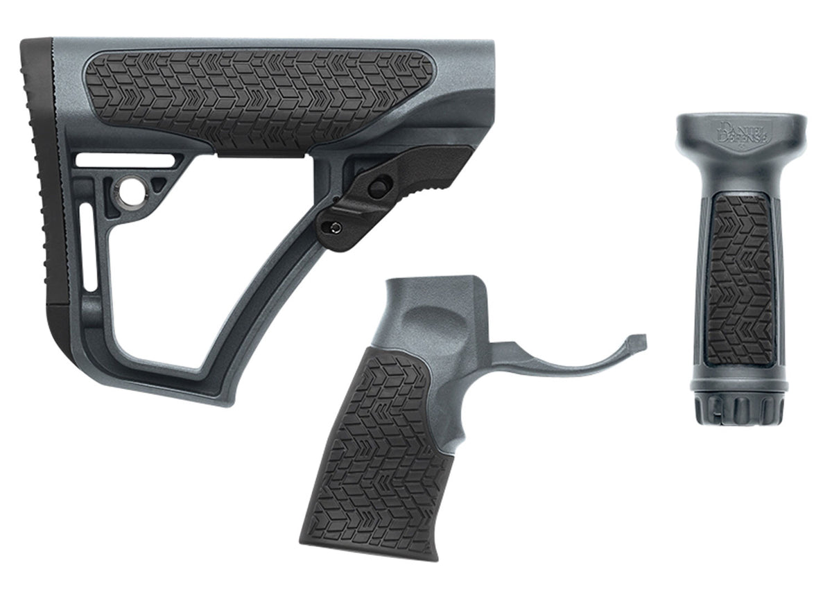 Daniel Defense Tornado OEM Collapsible Buttstock and Grip Set for AR-Platform Mil-Spec