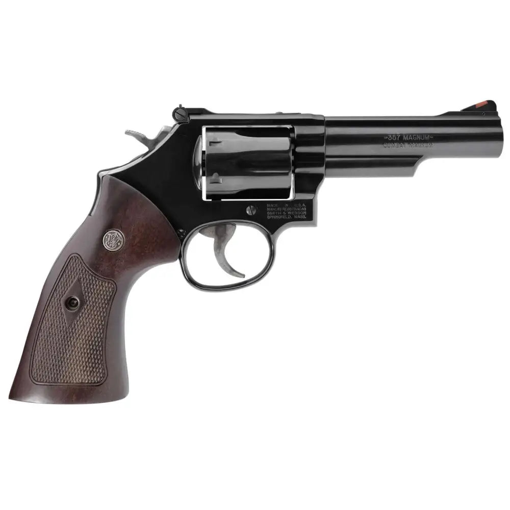 dSMITH & WESSON CLASSICS MODEL 19 BLK 357MAG 4.25" 6RD DA/SA --MA COMPLIANT