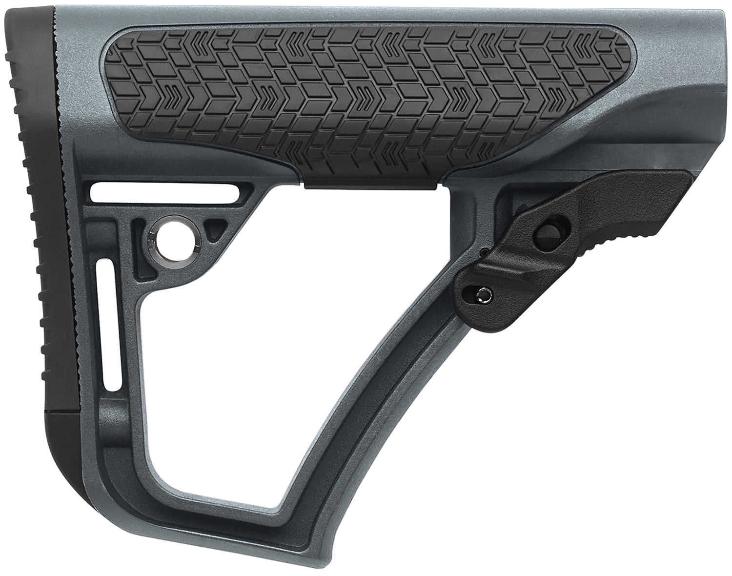 Daniel Defense OEM Tornado Gray AR-Platform Adjustable Buttstock Glass-Infused Polymer Mil-Spec