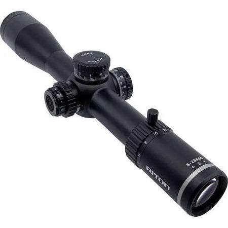 Riton X5 Conquer FFP 6-24x50mm MRAD Illuminated PSR Reticle Riflescope 34mm Matte Throw Lever