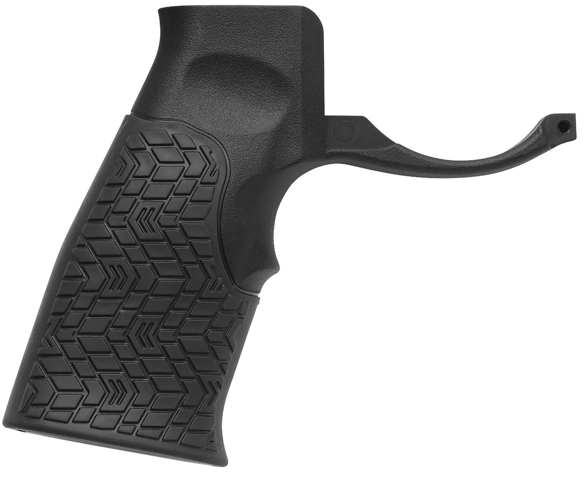 Daniel Defense AR-15 Pistol Grip Black Textured Polymer with Soft-Touch Overmolding
