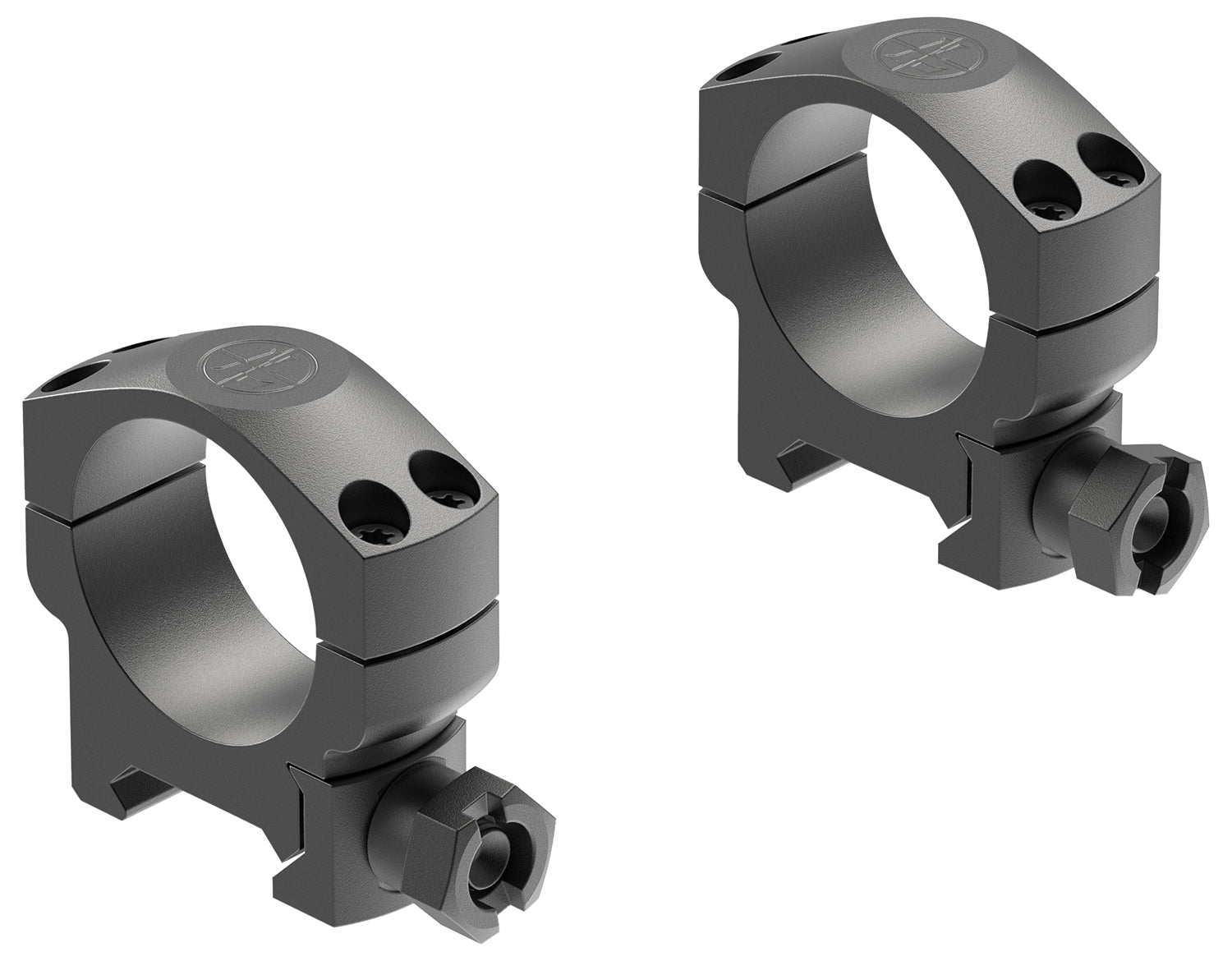 Leupold 61049 Mark 4 Picatinny Ring Mount Matte Black 30mm Medium