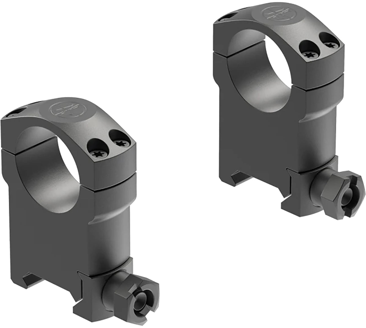 Leupold 60019 Mark 4 Picatinny Ring Mount Matte Black 1" Super High