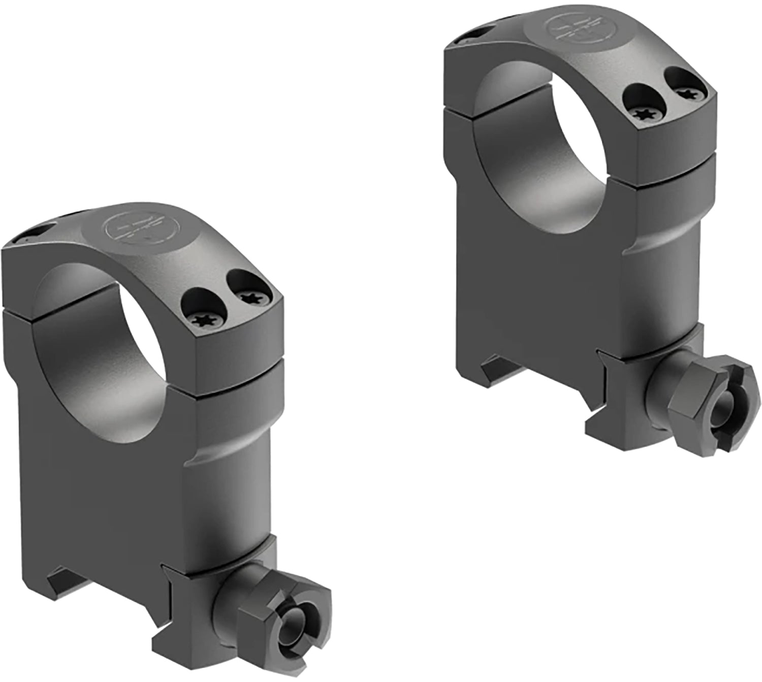 Leupold 60019 Mark 4 Picatinny Ring Mount Matte Black 1" Super High