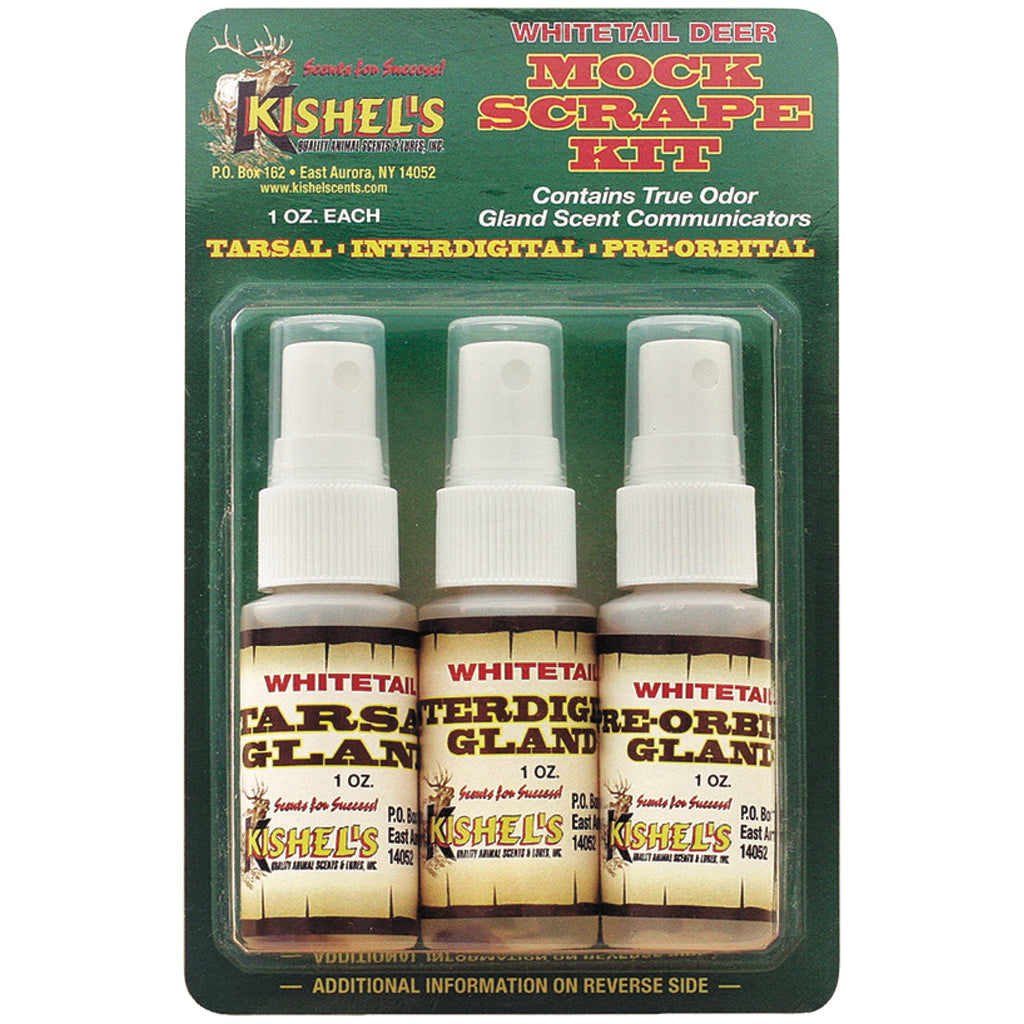 Kishels Mock Scrape Deer Gland Scent Kit
