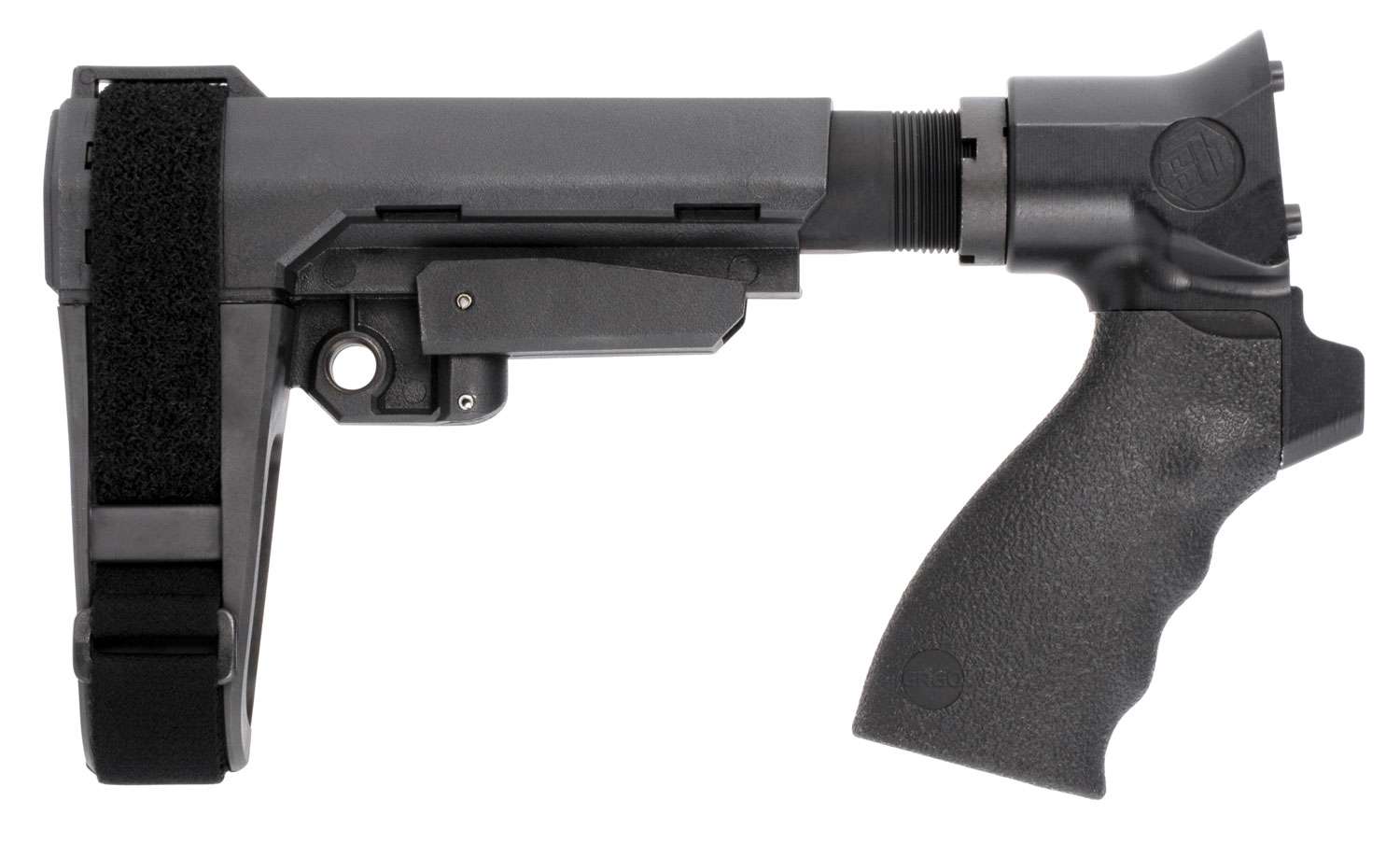 SB Tactical TAC13 SBA3 Black Pistol Brace with SB Logo - Retail Package