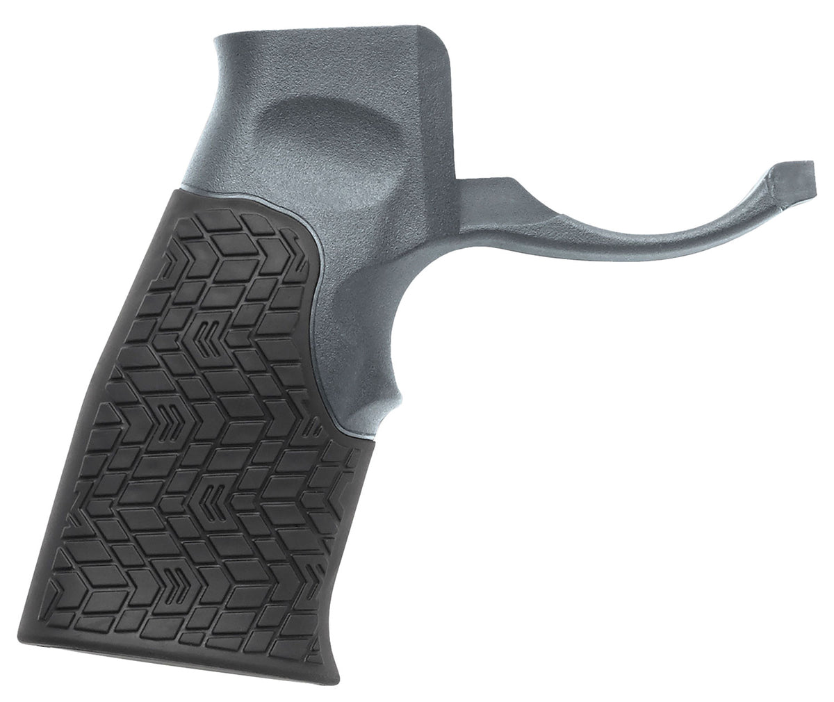 Daniel Defense AR-15 Tornado Pistol Grip Gray Polymer with Soft-Touch Overmolding