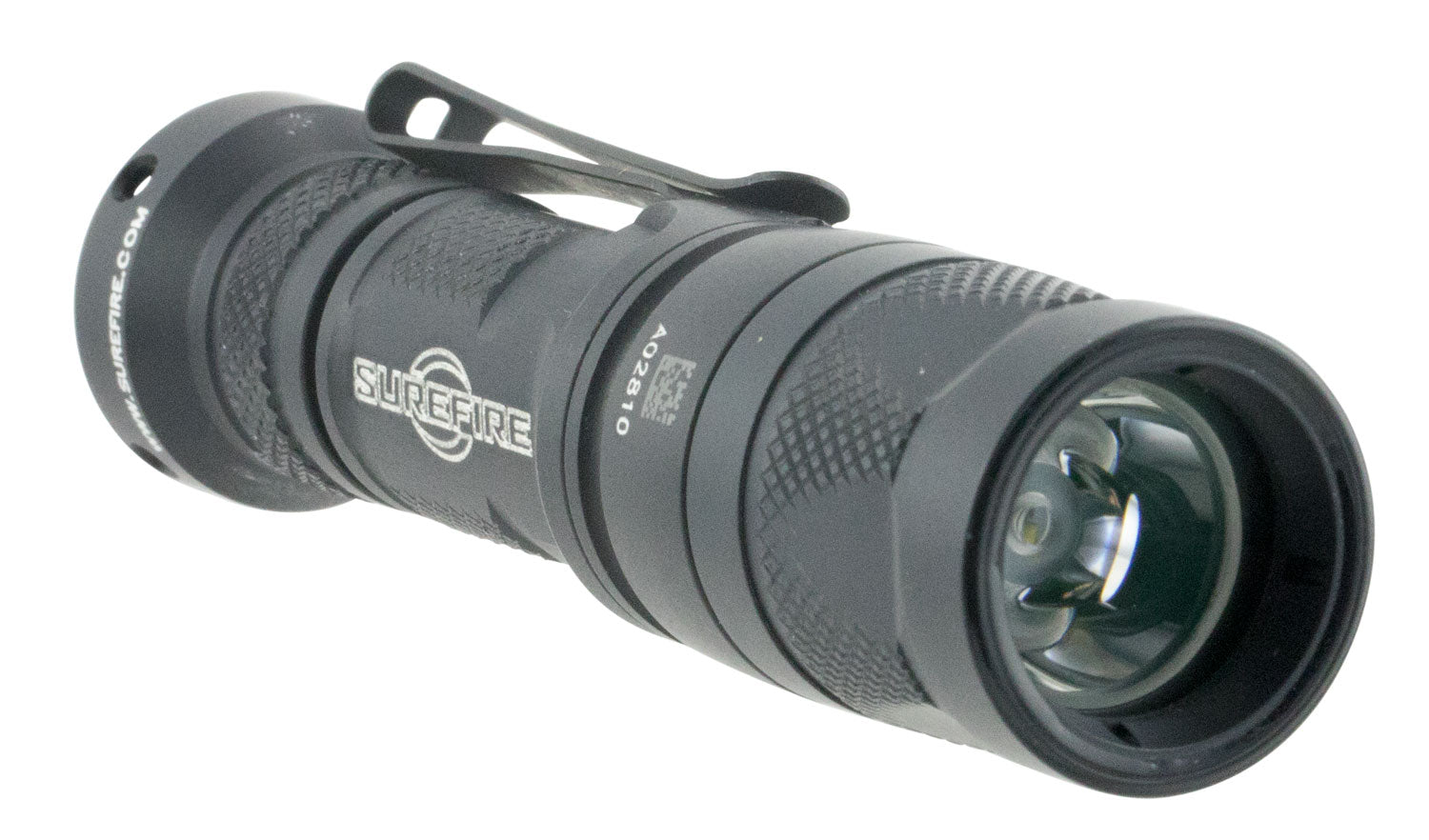 SureFire Aviator Dual-Output Black Anodized Flashlight 250 Lumens White LED Red LED
