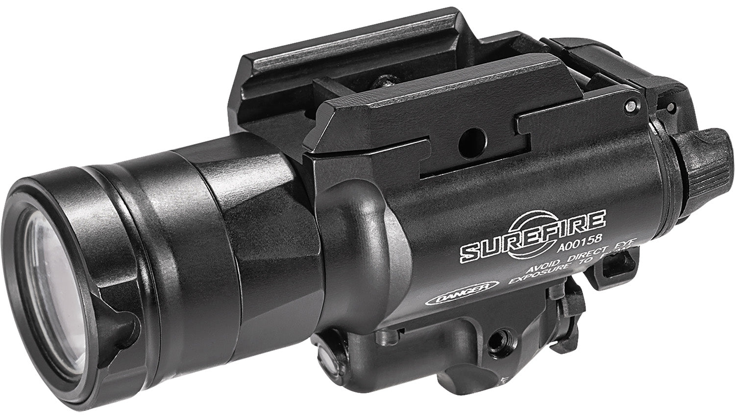 SureFire X400UH-A-GN Masterfire Pistol Weapon Light 1,000 Lumens White LED 5mW Green Laser