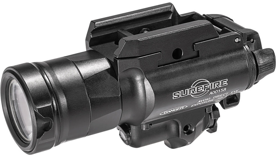 SureFire X400UH-A-GN Masterfire Pistol Weapon Light 1,000 Lumens White LED 5mW Green Laser