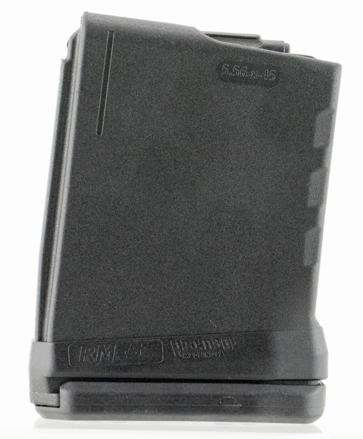 ProMag RM5 AR-15 5-Round 5.56x45mm Detachable Roller Follower Magazine Black DuPont Zytel
