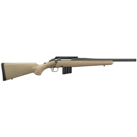 dRUGER AMERICAN RANCH 6.5 GRENDEL 16.1" MT BLK THRDED BBL, FDE STOCK 10RD DETACH STOCK