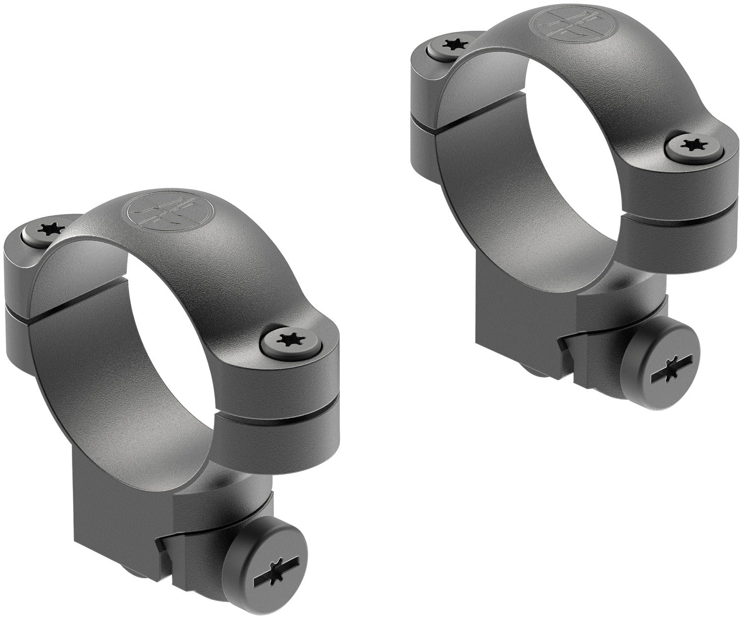 Leupold 51038 30mm Medium Steel Ringmounts Matte Black Ruger No. 1/77/11