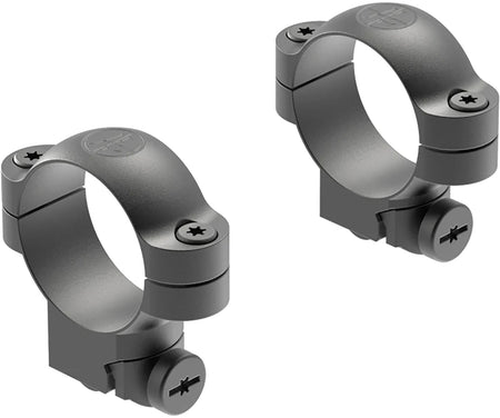 Leupold 51041 30mm Medium Dovetail Ringmounts Matte Black Steel Fits Ruger M77