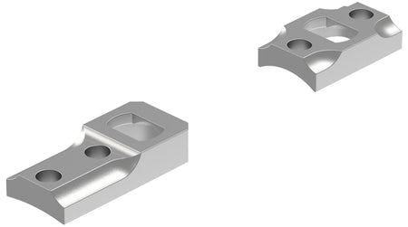 Leupold Dual Dovetail Base Set 51727 Silver Finish Remington 700 Rifle