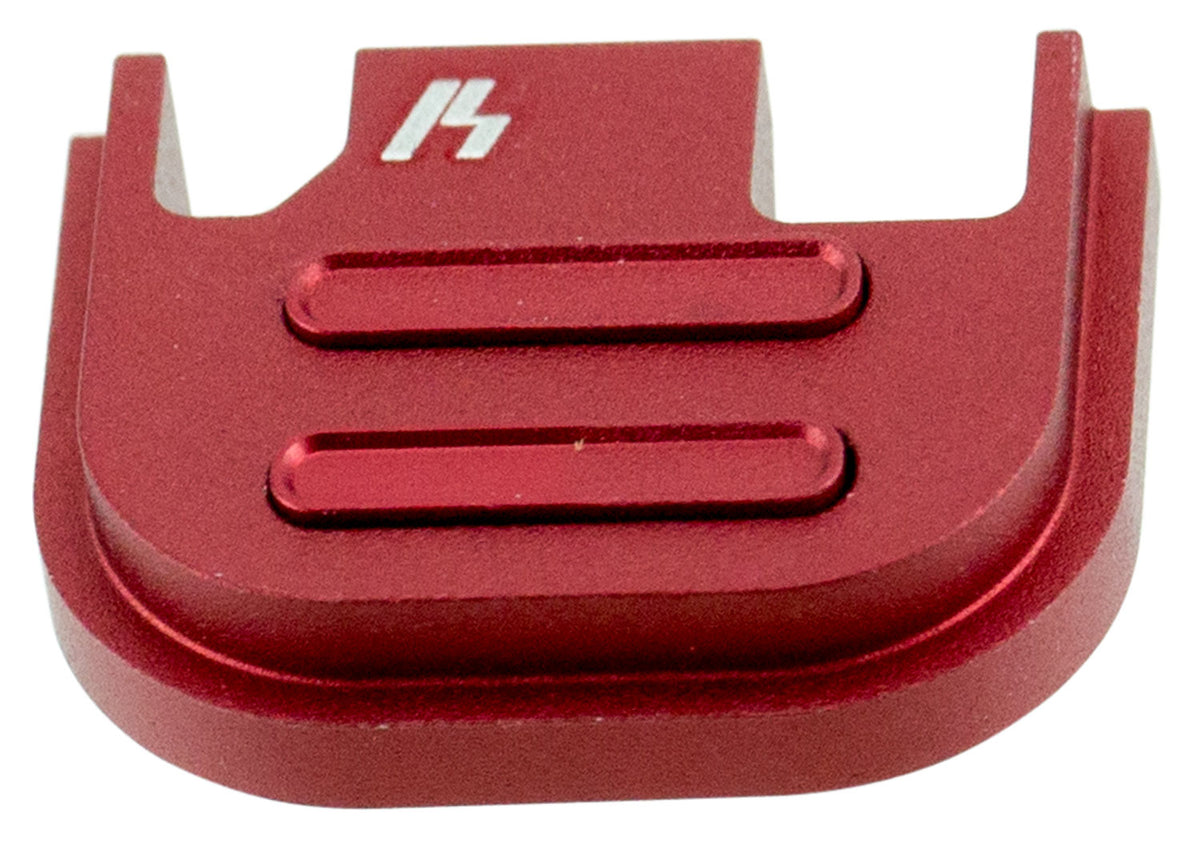 Strike GSPV2RED Glock Gen 1-4 Slide Cover Plate V2 Aircraft Aluminum Red
