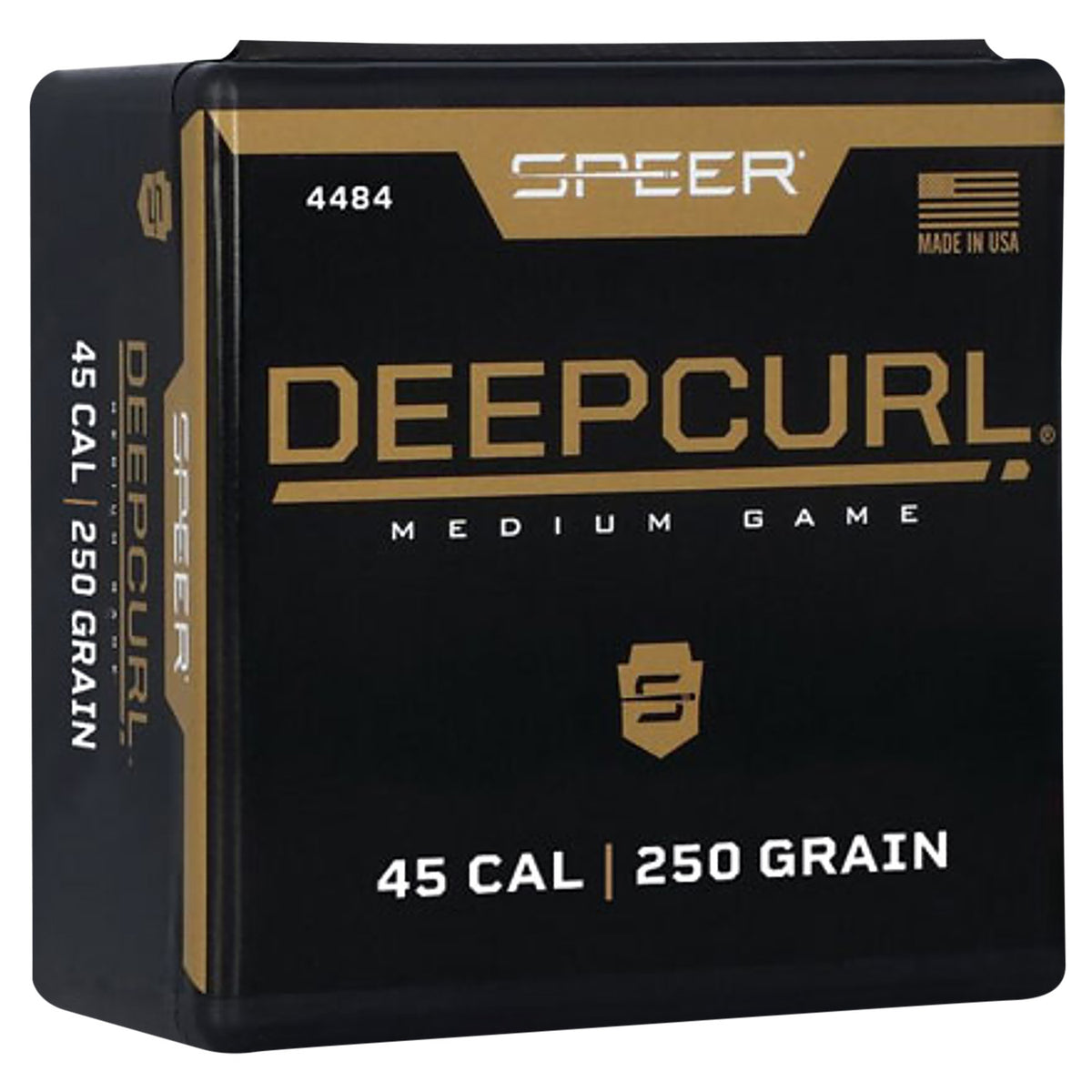 Speer 4484 DeepCurl .45 Caliber 250 Grain HP Reloading Bullets 50/Box