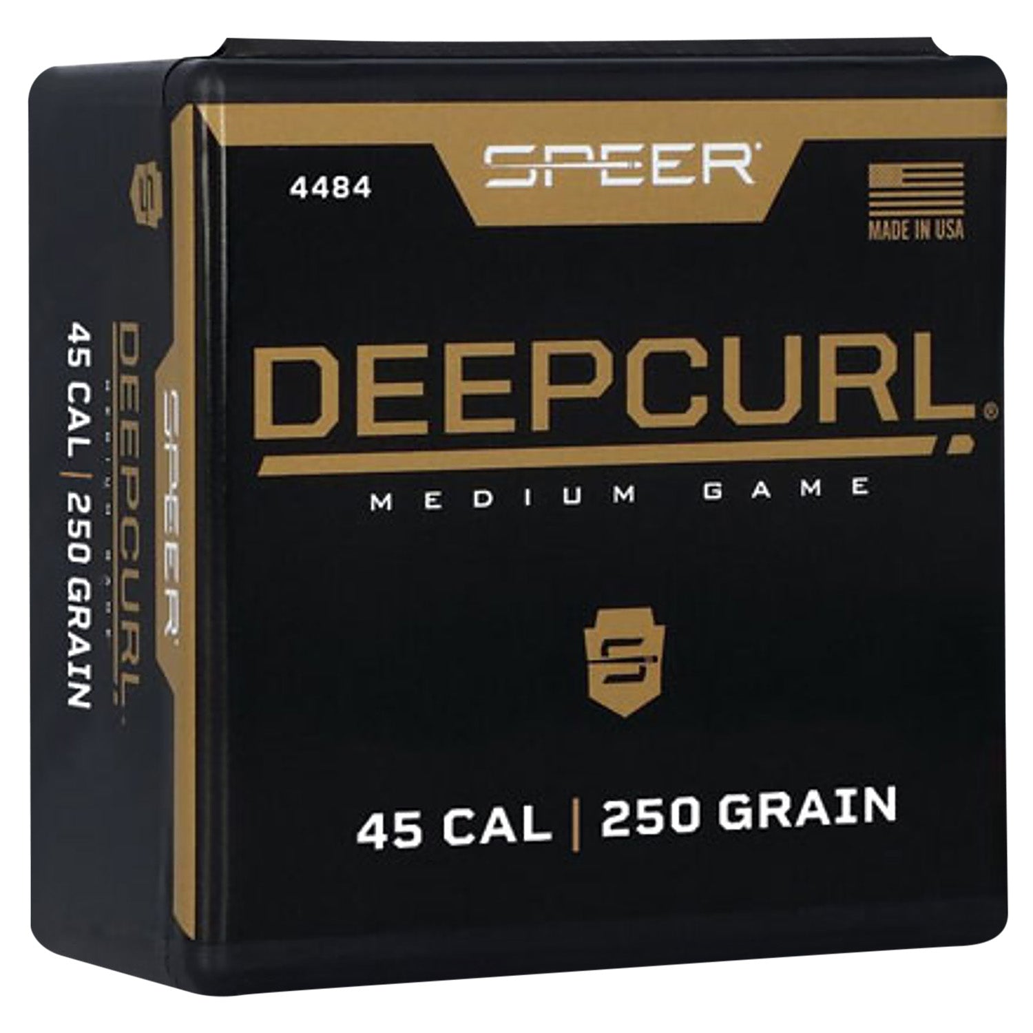 Speer 4484 DeepCurl .45 Caliber 250 Grain HP Reloading Bullets 50/Box