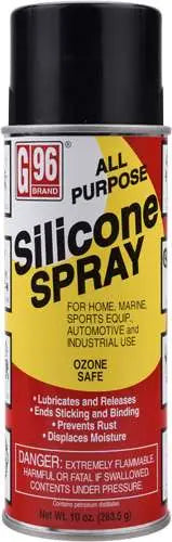 G-96 10 oz All Purpose Silicone Lubricant Spray (Case of 12)