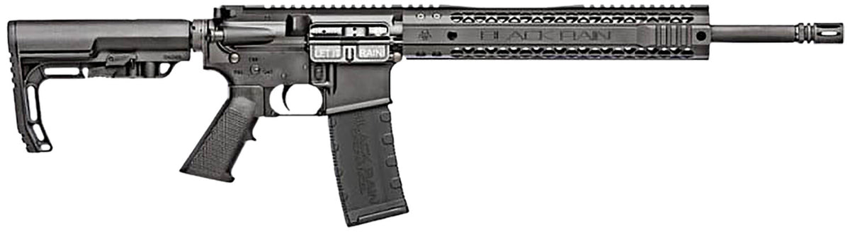 Black Rain Ordnance BROSPEC15 Spec15 5.56x45mm NATO 30+1 16" Chrome Moly Barrel, A2 Flash Hider, Black Hard Coat Anodized 7075-T6 Receiver, Adjustable B5 Sopmod Stock, Polymer Grip, GI Trigger