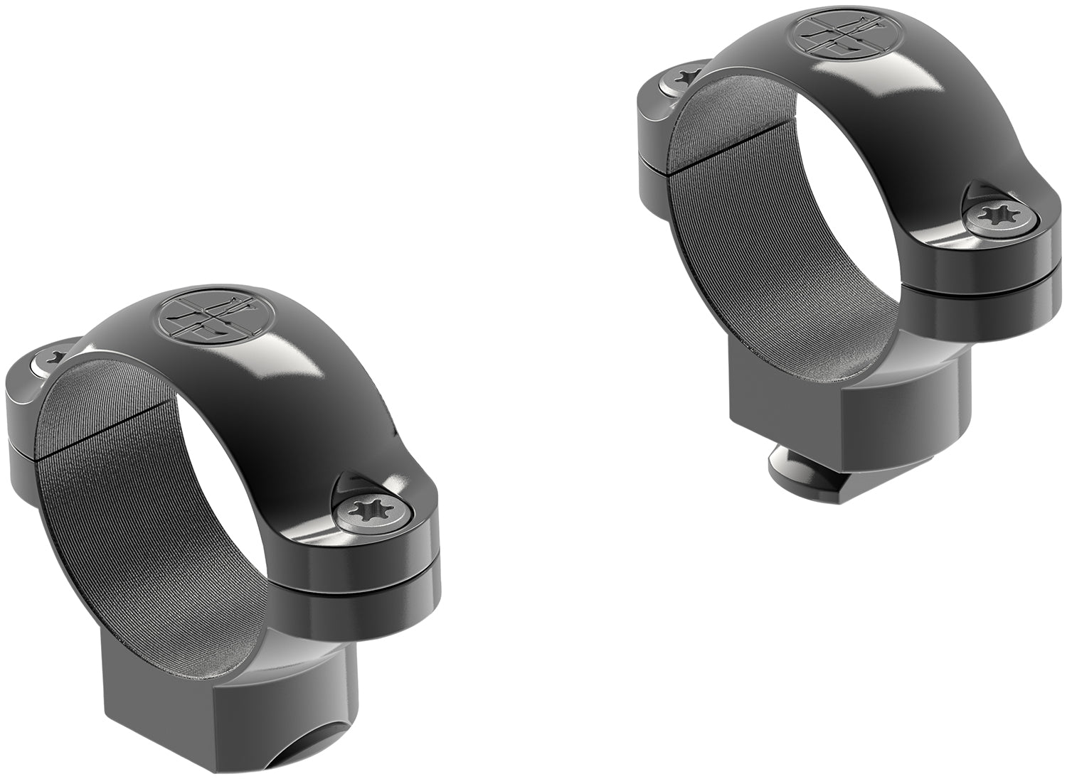 Leupold 49900 Black Gloss Standard Scope Rings 1 Inch Medium Profile
