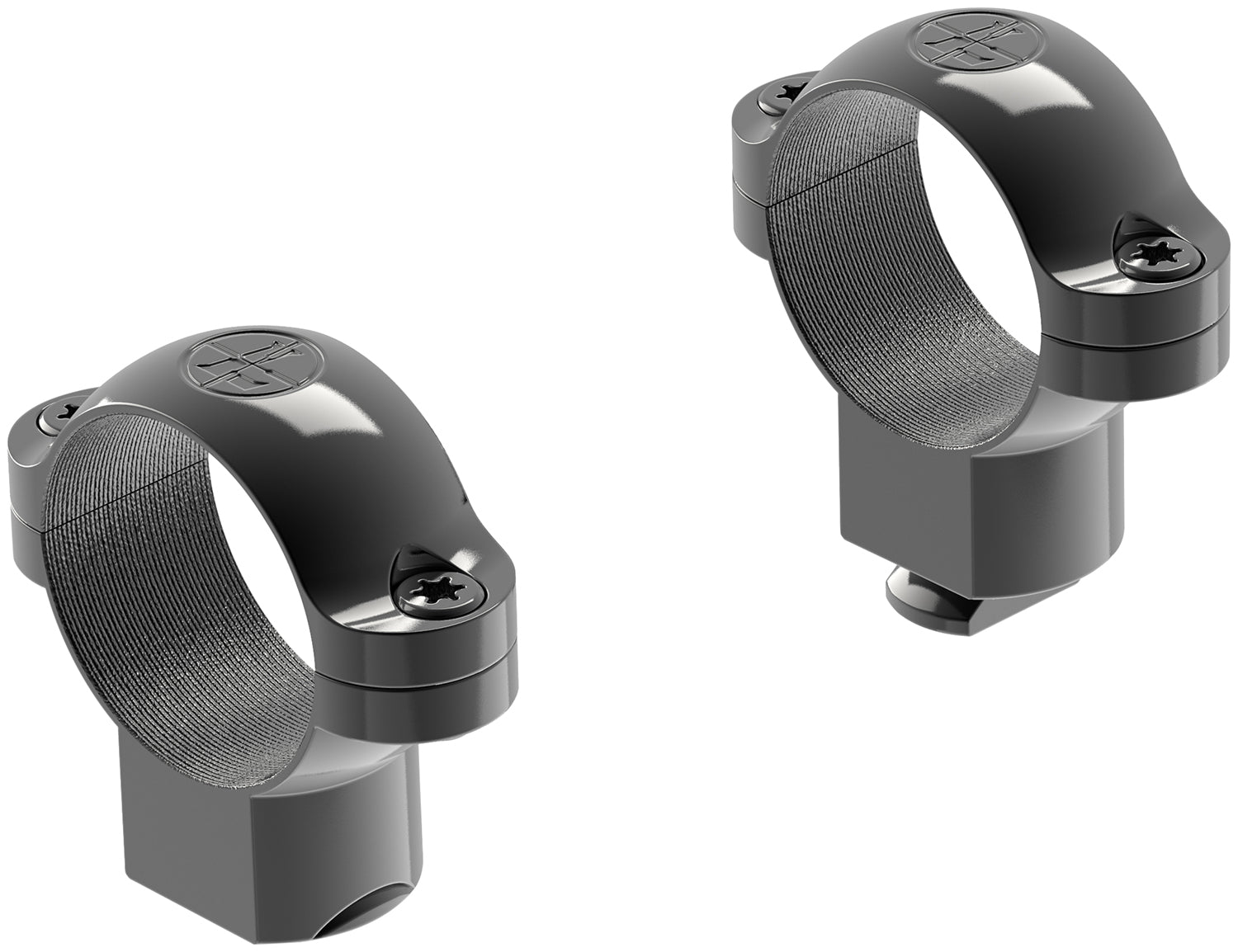 Leupold 49903 Black Gloss Standard Scope Rings 1 Inch High Profile