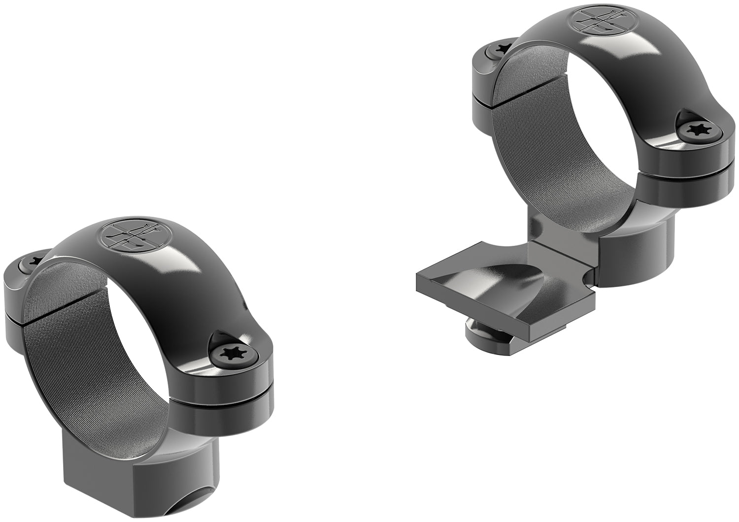 Leupold Standard Black Gloss 1" Extended Medium Rings (49909)