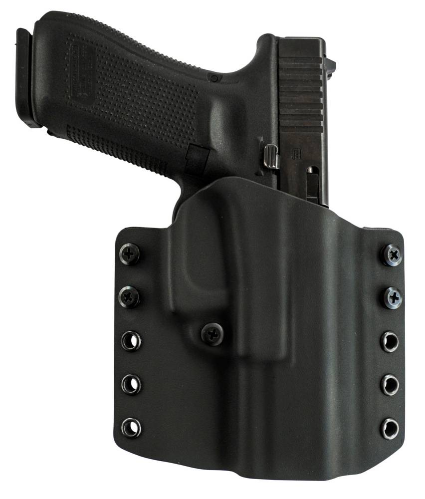 Comp-Tac Warrior OWB Holster Glock 17 Gen 5 Right Hand Kydex Black