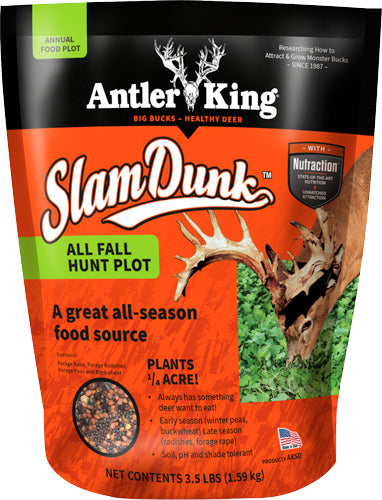 Antler King Slam Dunk 3.5lb 1/4 Acre Fall Annual Deer Plot
