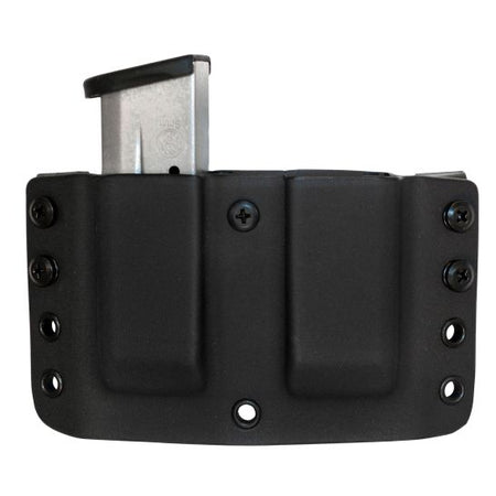 Comp-Tac Twin Warrior OWB Mag Pouch Kydex #19 M&P Shield 9/40 Black