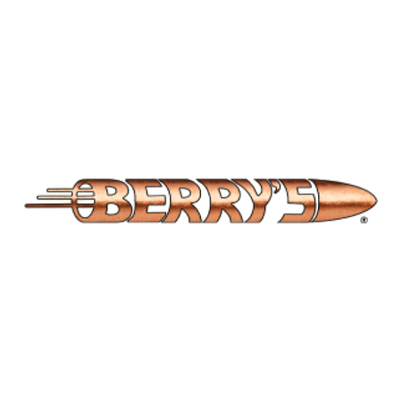 Berry's Superior Plated Handgun Bullets .45 Caliber .452" 185 Grain FP 500/Box