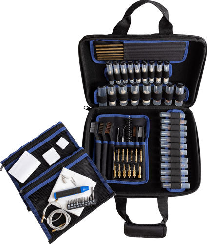 Gunmaster Universal Soft-Sided Gun Cleaning Kit, 80 Pcs
