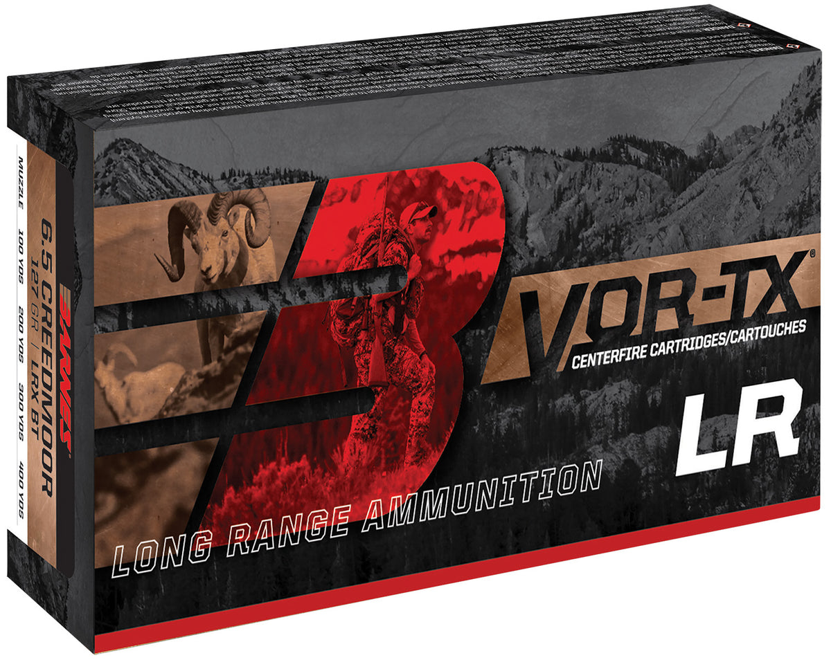 Barnes VOR-TX LRX Boat Tail 190 Grain .300 RUM 3125 fps 716876130191