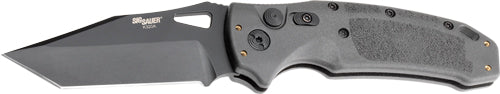 Hogue K320A 3.5" Tactical Auto Folding Knife Tanto Blade Polymer Grey