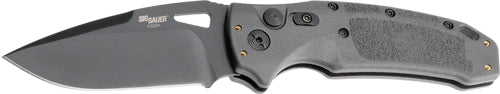 Hogue K320A 3.5" Tactical Auto Folding Knife Drop Point Polymer Grey
