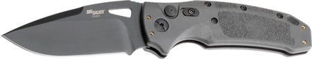 Hogue K320A 3.5" Tactical Auto Folding Knife Drop Point Polymer Grey