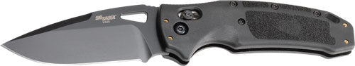Hogue SIG K320 Nitron 3.5" Drop Point Folder Able Lock Black