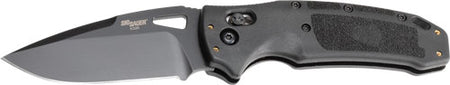 Hogue SIG K320 Nitron 3.5" Drop Point Folder Able Lock Black