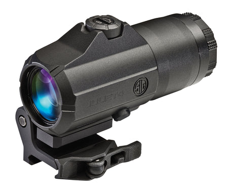 Sig Sauer Electro-Optics Juliet4 SOJ41001 4x24mm Reflex Optic Magnifier with PowerCam Mount