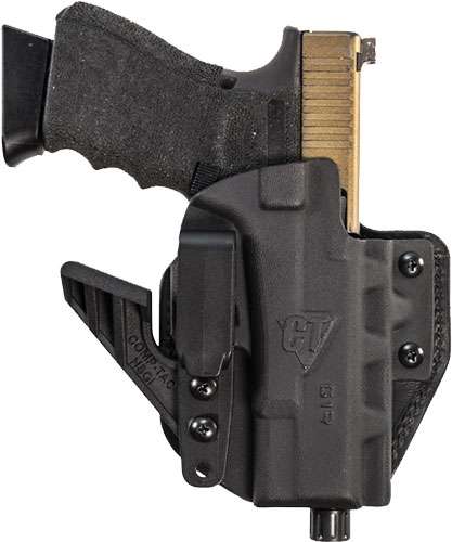 Comp-Tac Glock 26 Gen 5 EV2 Max Hybrid Appendix IWB Holster Right Hand Black