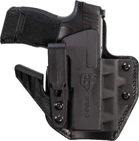 Comp-Tac EV2 Max Right-Hand Hybrid Inside Waistband Holster SIG P365 Black
