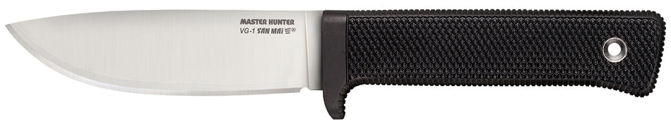 Cold Steel 36JSK 4.5" Fixed Plain Drop Point VG-1 San Mai III Hunting Knife Black Kray-Ex Handle
