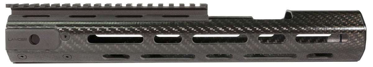 Lancer LCH516CXL Extended Octagon Style Carbon Fiber Handguard Black Sig 516