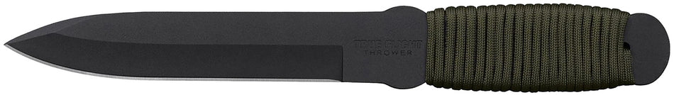 Cold Steel 80TFTC 6.75" True Flight Throwing Knife 1055 Carbon Steel Blade Paracord Wrapped Handle