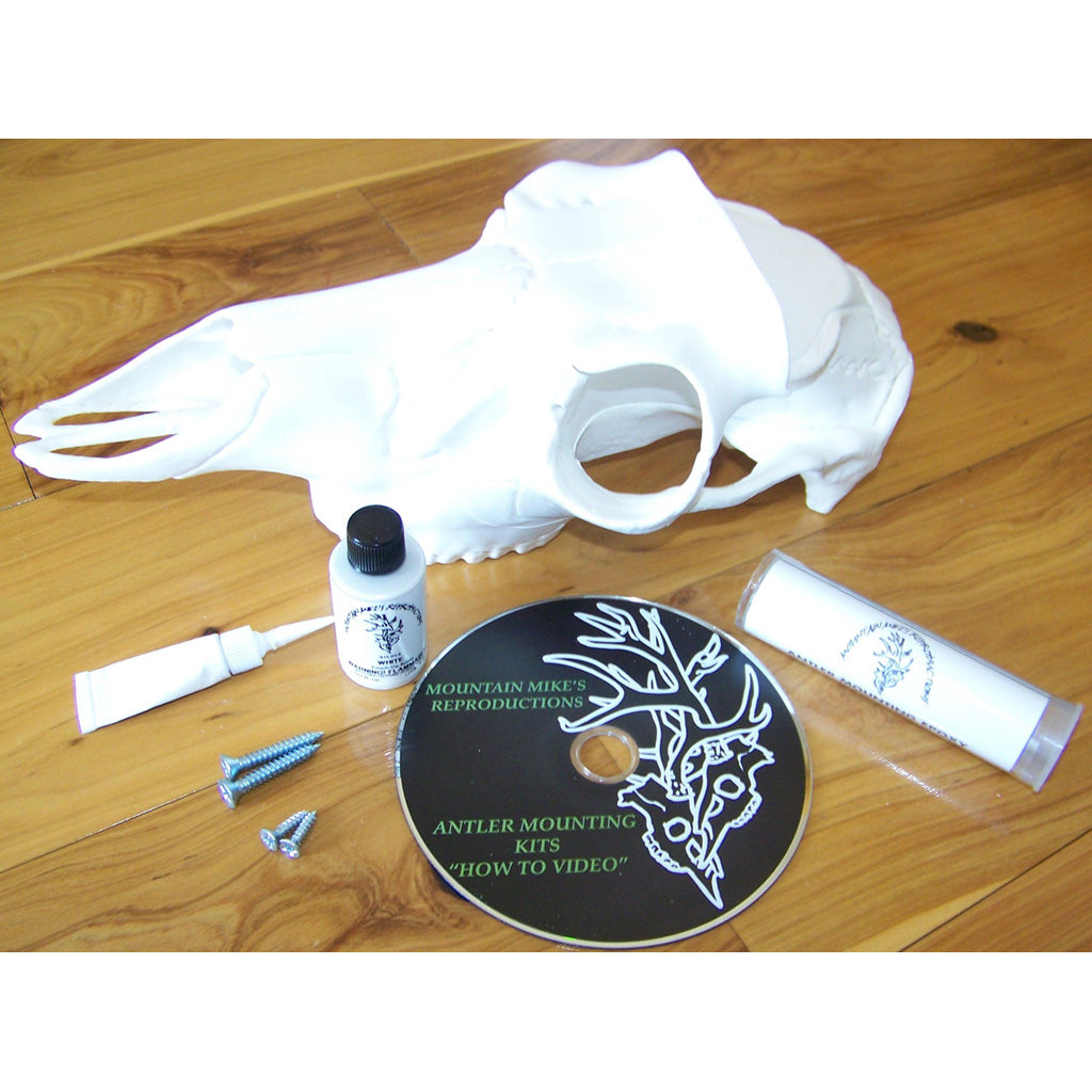 Mountain Mike's Record Keeper Synthetic Skull Deer Antler Mount Kit