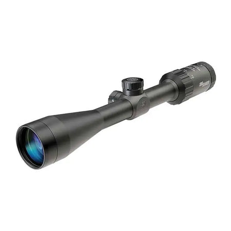 SIG Sauer Whiskey 3 3-9x40mm SFP Hellfire Illuminated Quadplex Reticle Rifle Scope Black