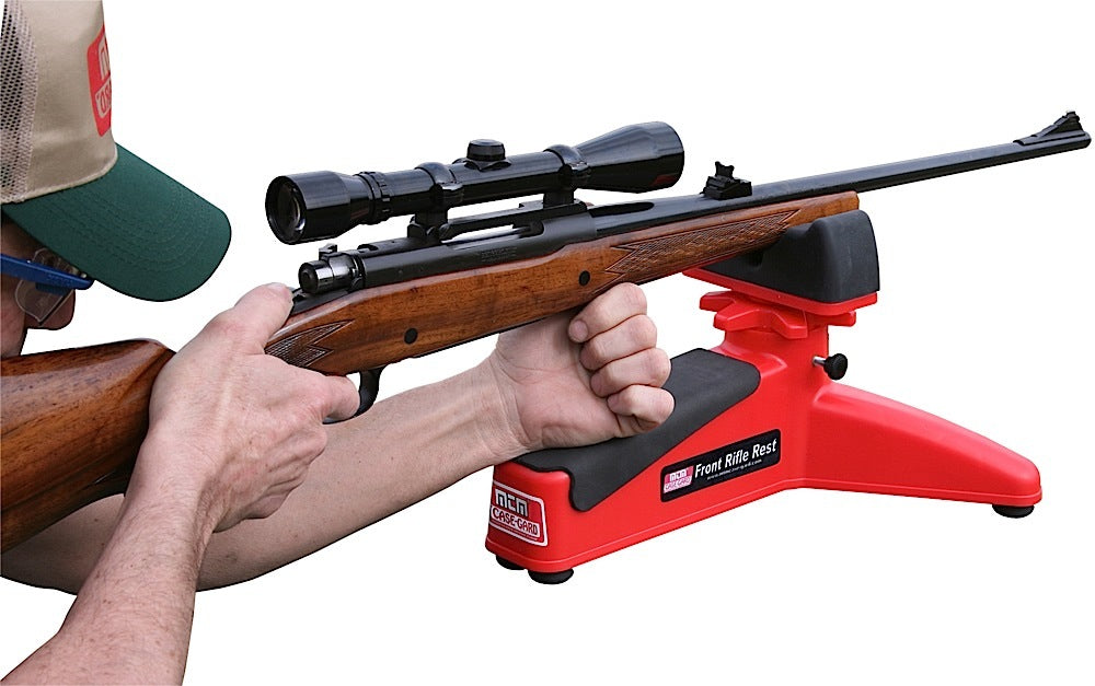 MTM Case-Gard FRR30 Rifle and Pistol Front Shooting Rest Red