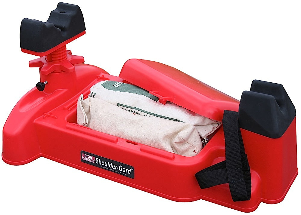 MTM Case-Gard SGR30 Shoulder-Gard Rifle Rest Recoil Reducer Red Polymer